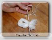 tied sachet